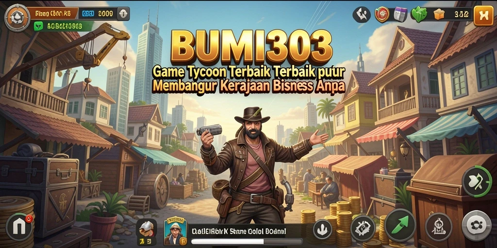 Tampilan gameplay BUMI303 yang seru dan mendebarkan.