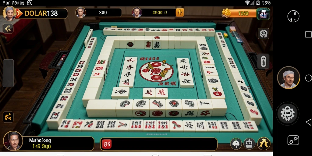 Screenshot DOLAR138 menampilkan gameplay seru Mahjong yang menantang.