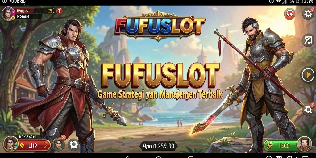 Screenshot gameplay FUFUSLOT menunjukkan aksi strategi mendebarkan.
