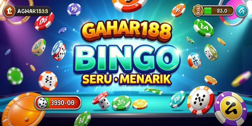 Tampilan gameplay seru Bingo di GAHAR188.