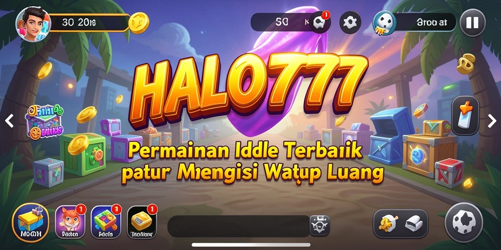 Tampilan menarik dari gameplay HALO777 yang santai dan menghibur.