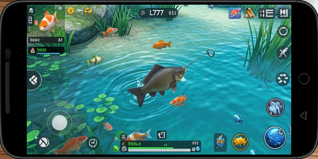 Tangkapan ikan menakjubkan di gameplay L777.