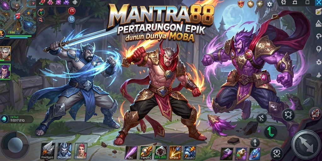 Gameplay seru dalam MANTRA88 yang memikat para pemain.